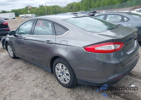 2013 Ford Fusion S из США, поврежденный, VIN 3FA6P0G76DR296498
